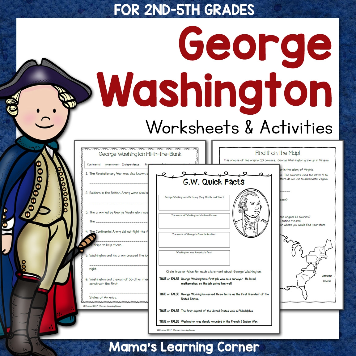 George Washington Worksheets