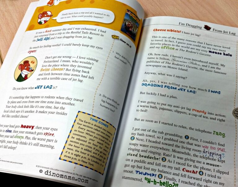 Geronimo Stilton Academy Comprehension Pawbooks We Are The DinoFamily Singapore Parenting Blog