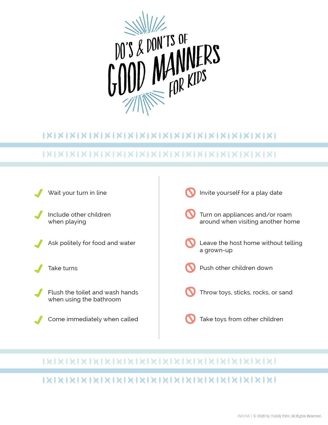 Manners Worksheet For Preschoolers Free Printable