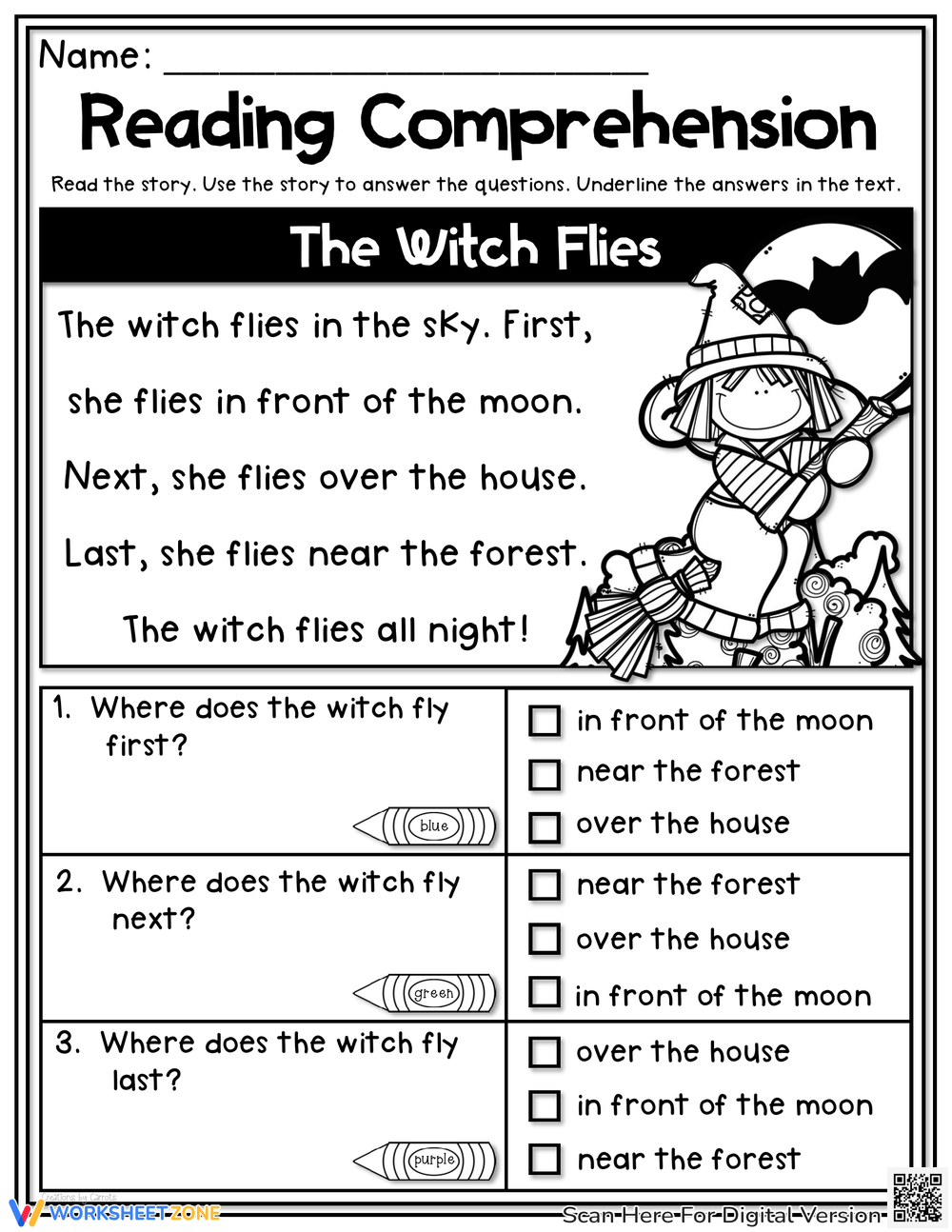 Grade 1 Level C Reading Comprehension Worksheets 2025