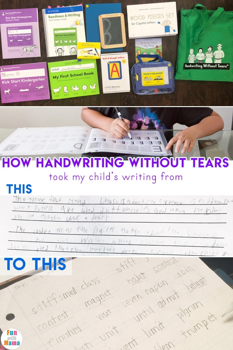 Handwriting Without Tears Review Workshop Fun With Mama