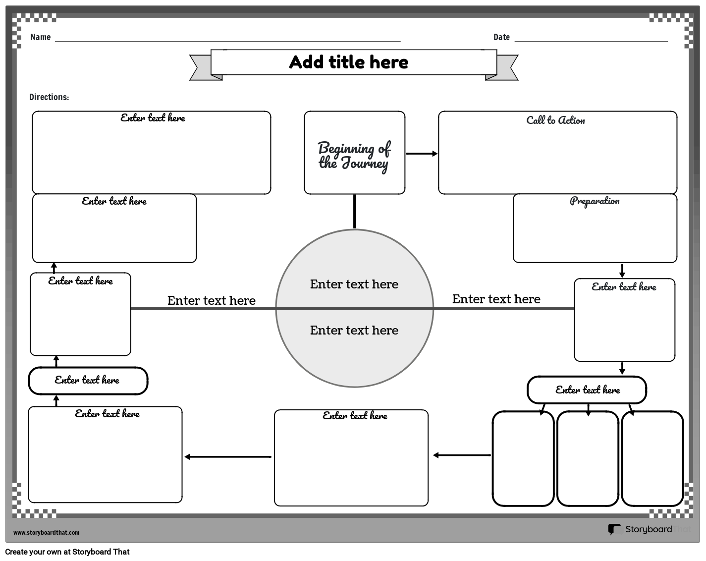 Hero s Journey Worksheets 16 Free Charts U0026 Activities