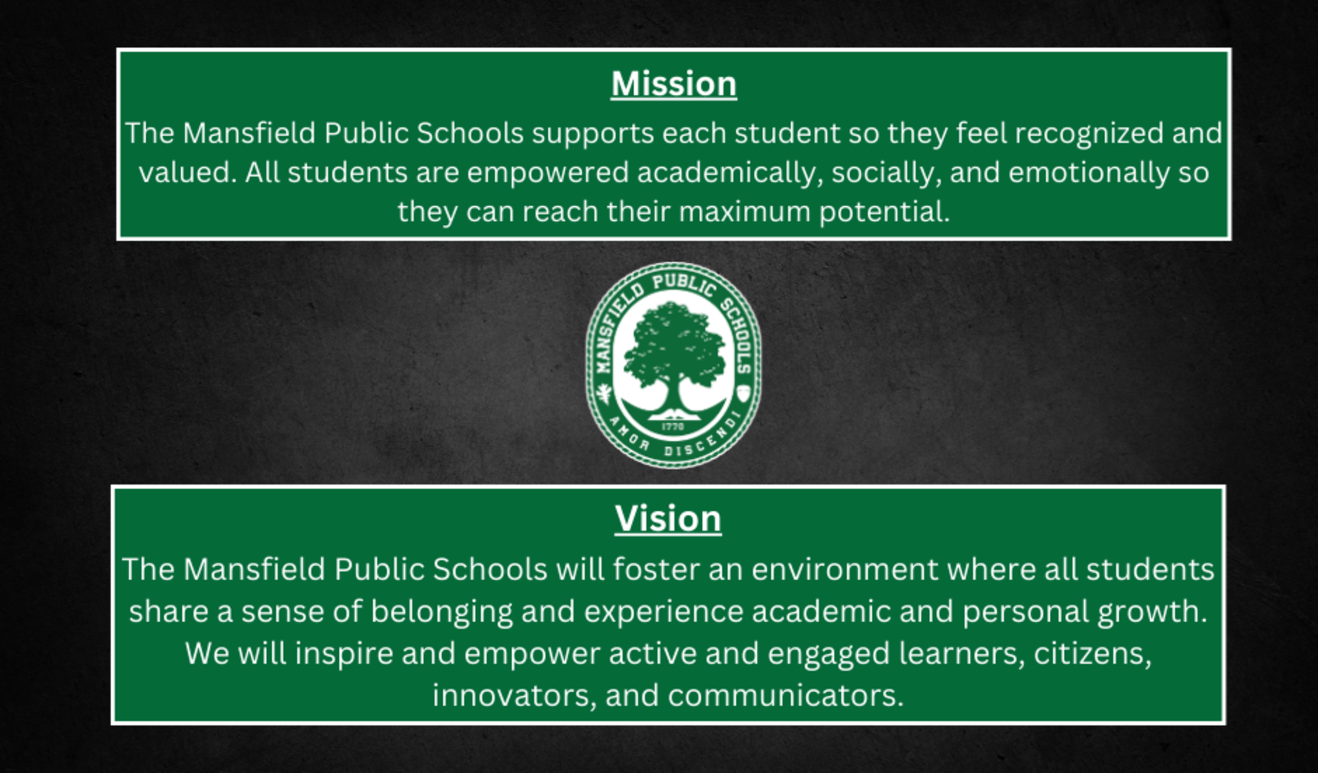 Home Mansfield Public Schools
