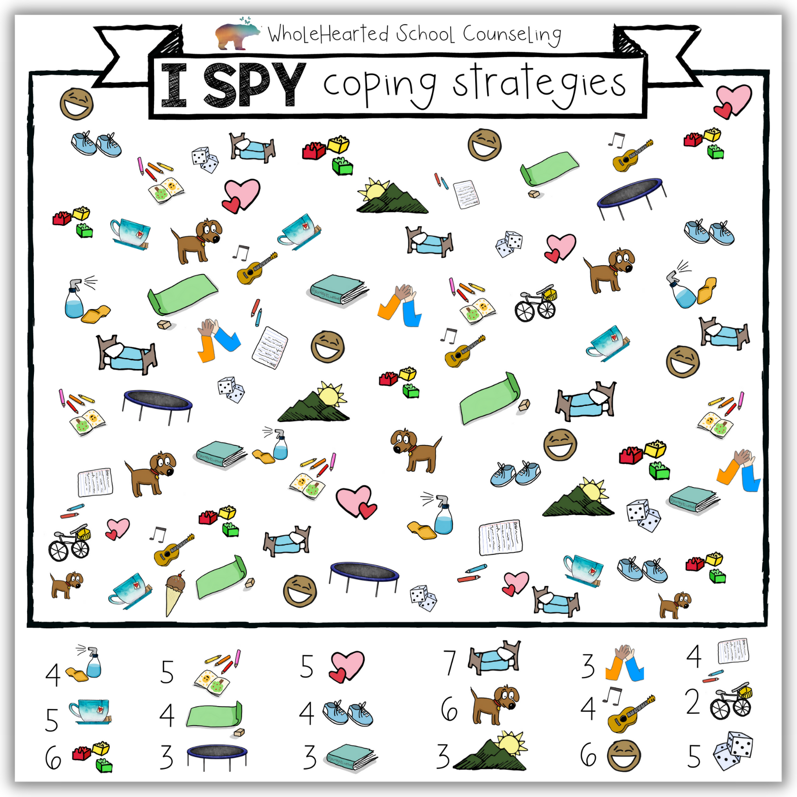 Free Printable Coping Skills Worksheets