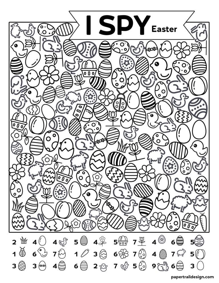 I SPY Printables Do It And How Worksheets Library