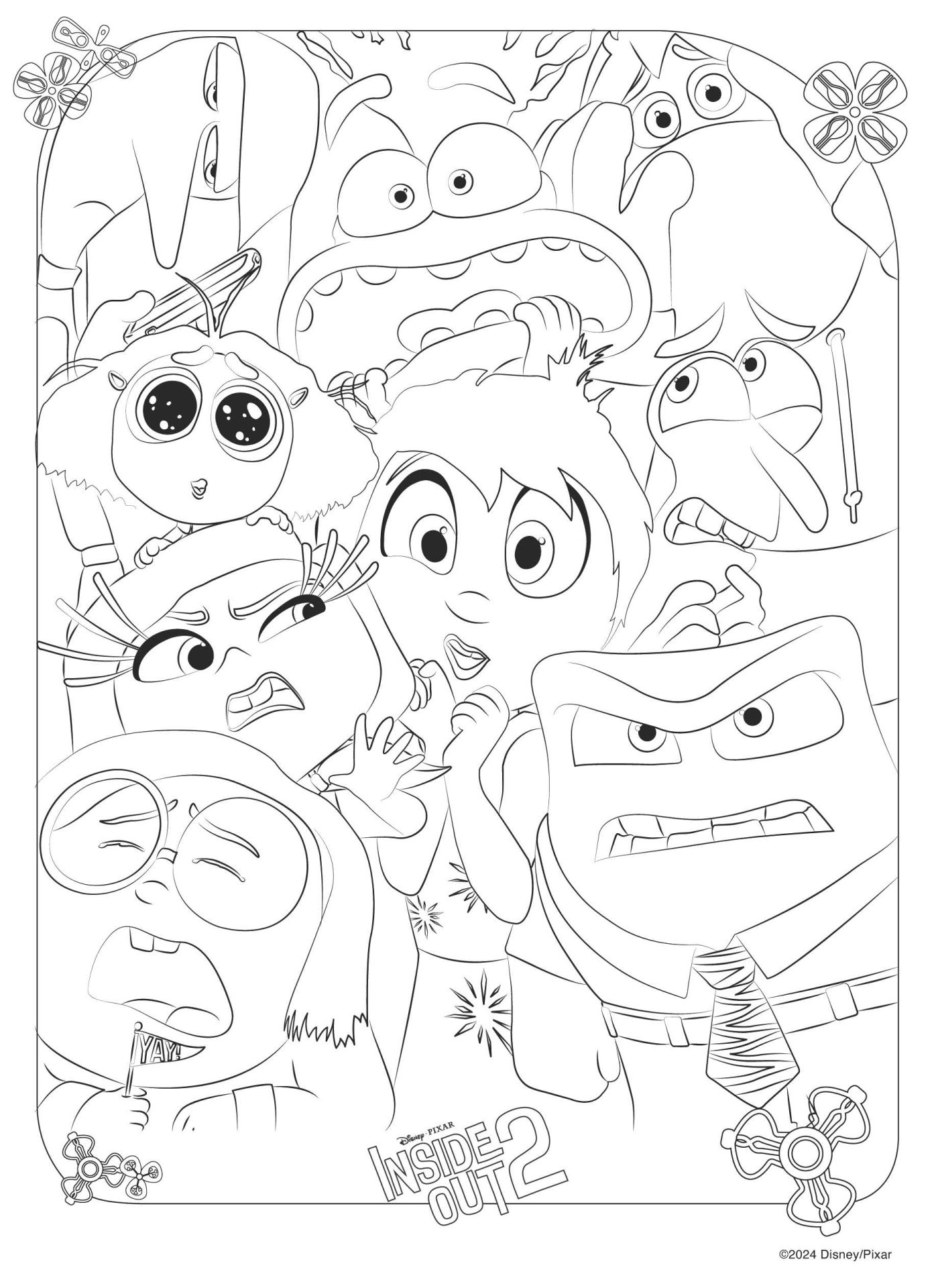 Free Printable Inside Out Worksheets