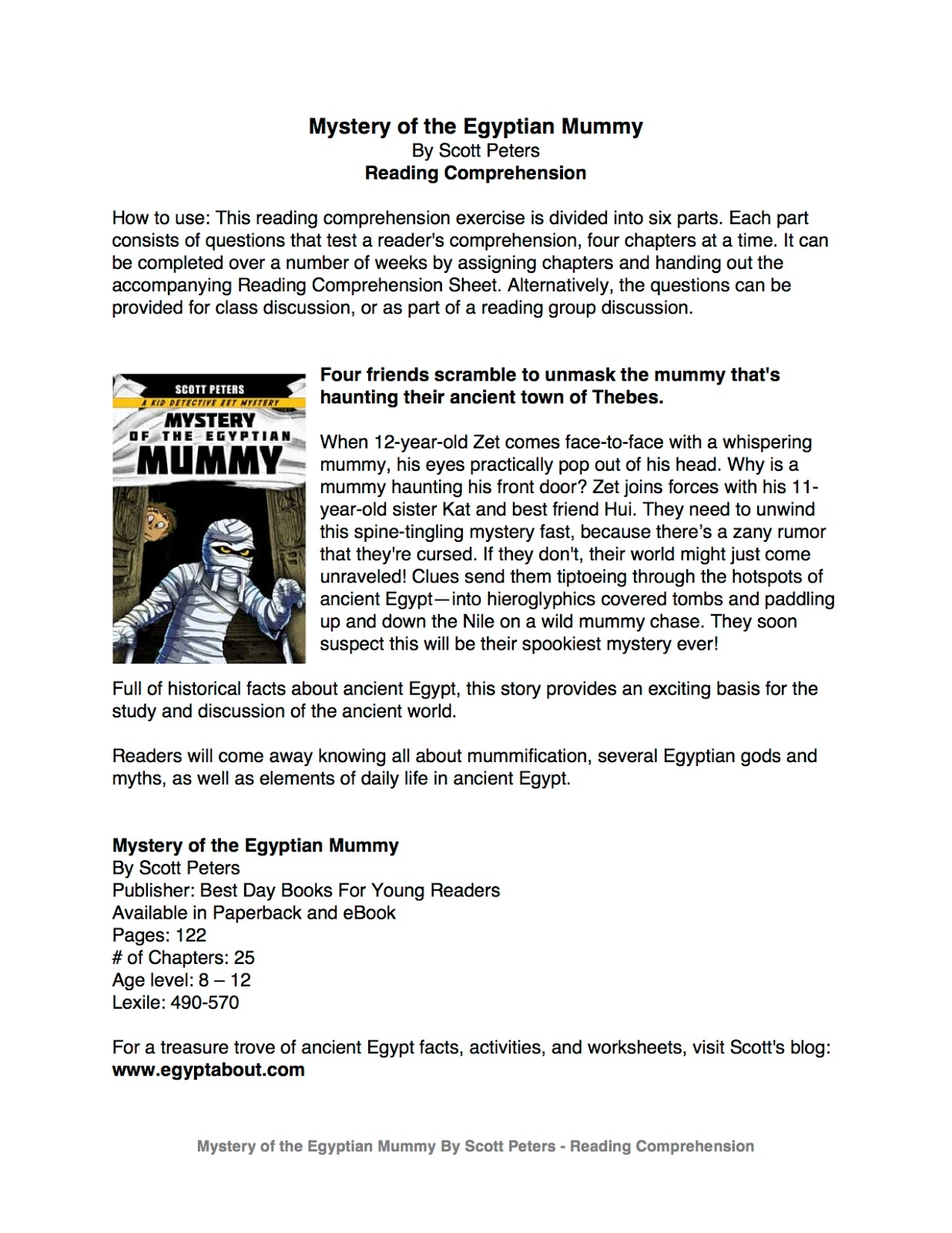 Ancient Civilizations Reading Comprehension Worksheets