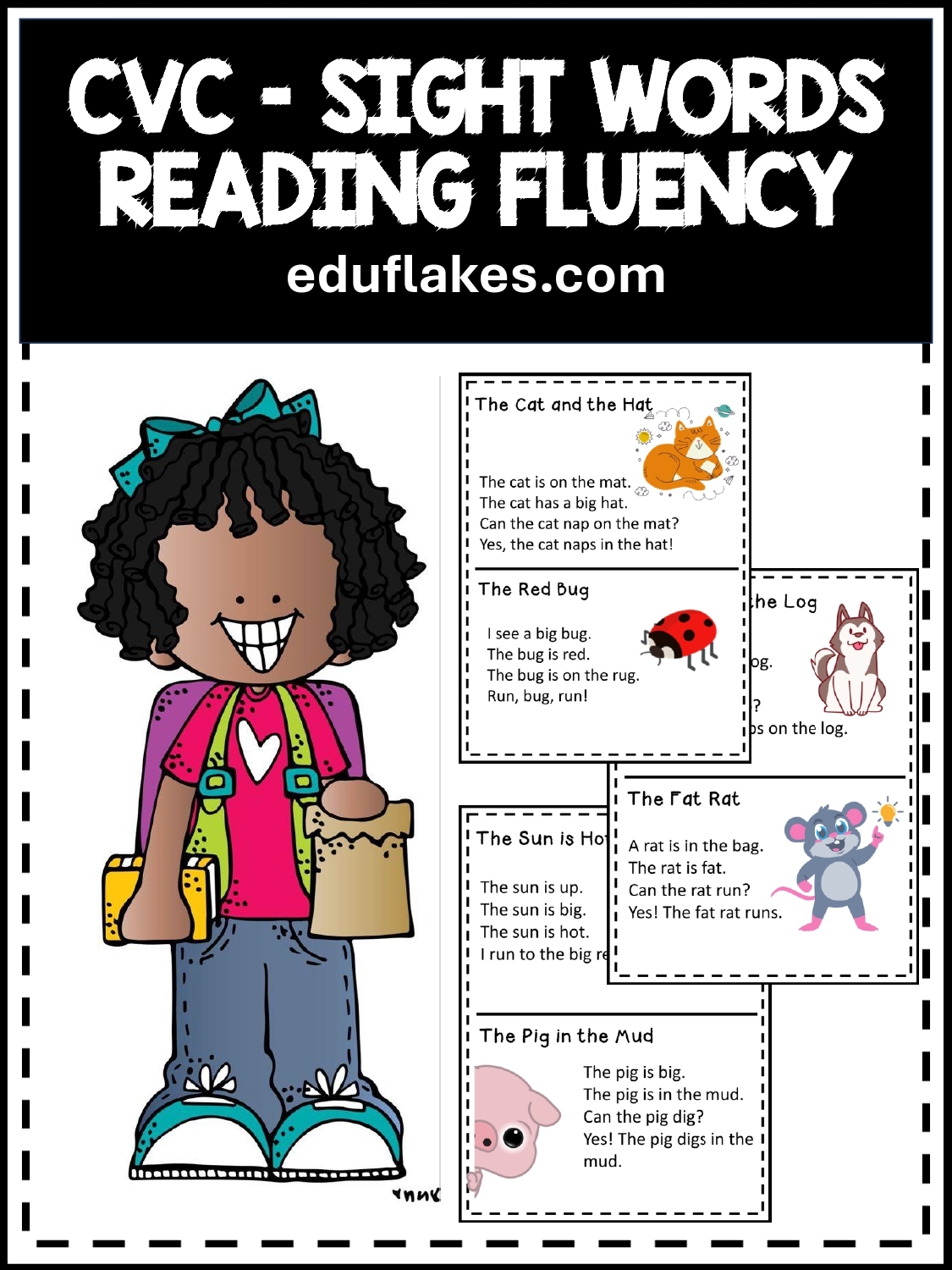 Cvc Reading Comprehension Worksheets Pdf Free