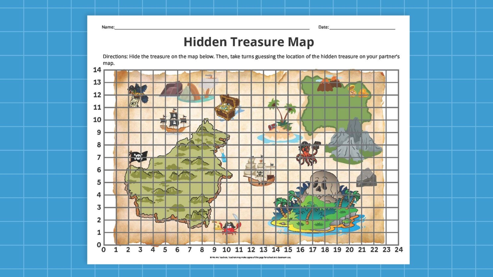 Map Skills Worksheets Free Printable Bundle 