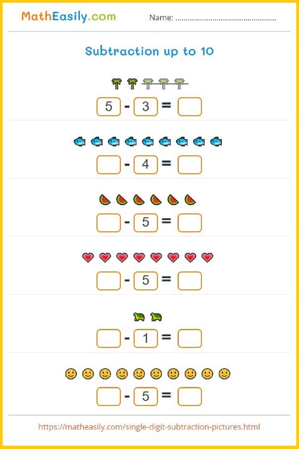 Math Worksheets PDF Free Download 
