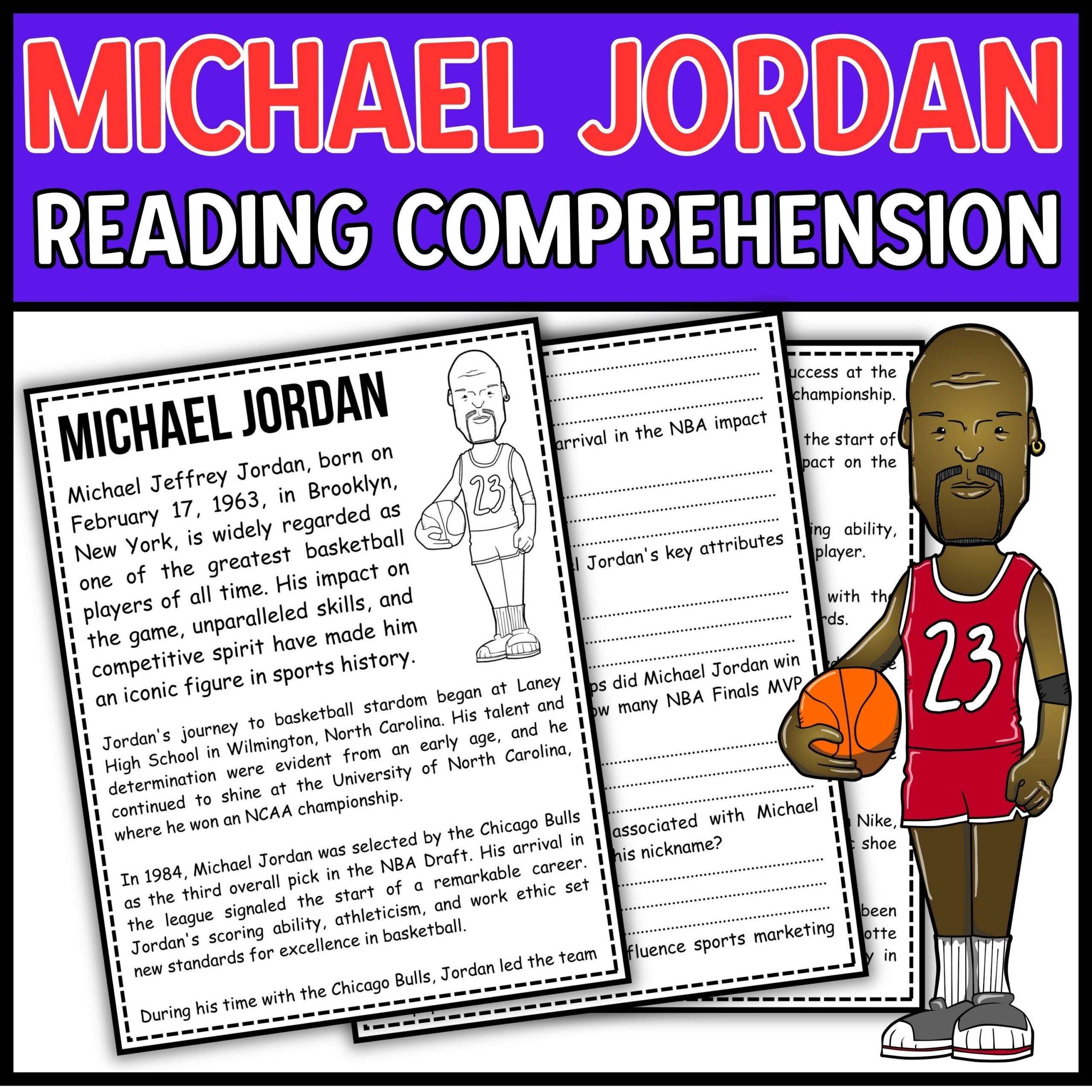Basketball Reading Comprehension Worksheets Pdf