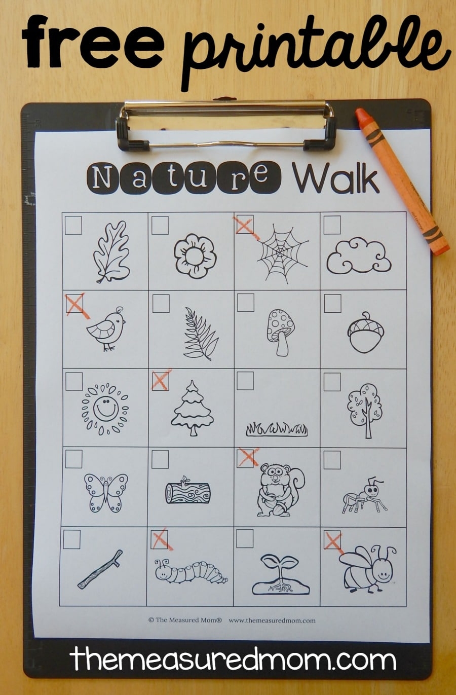 Free Printable Scavenger Hunt Worksheet
