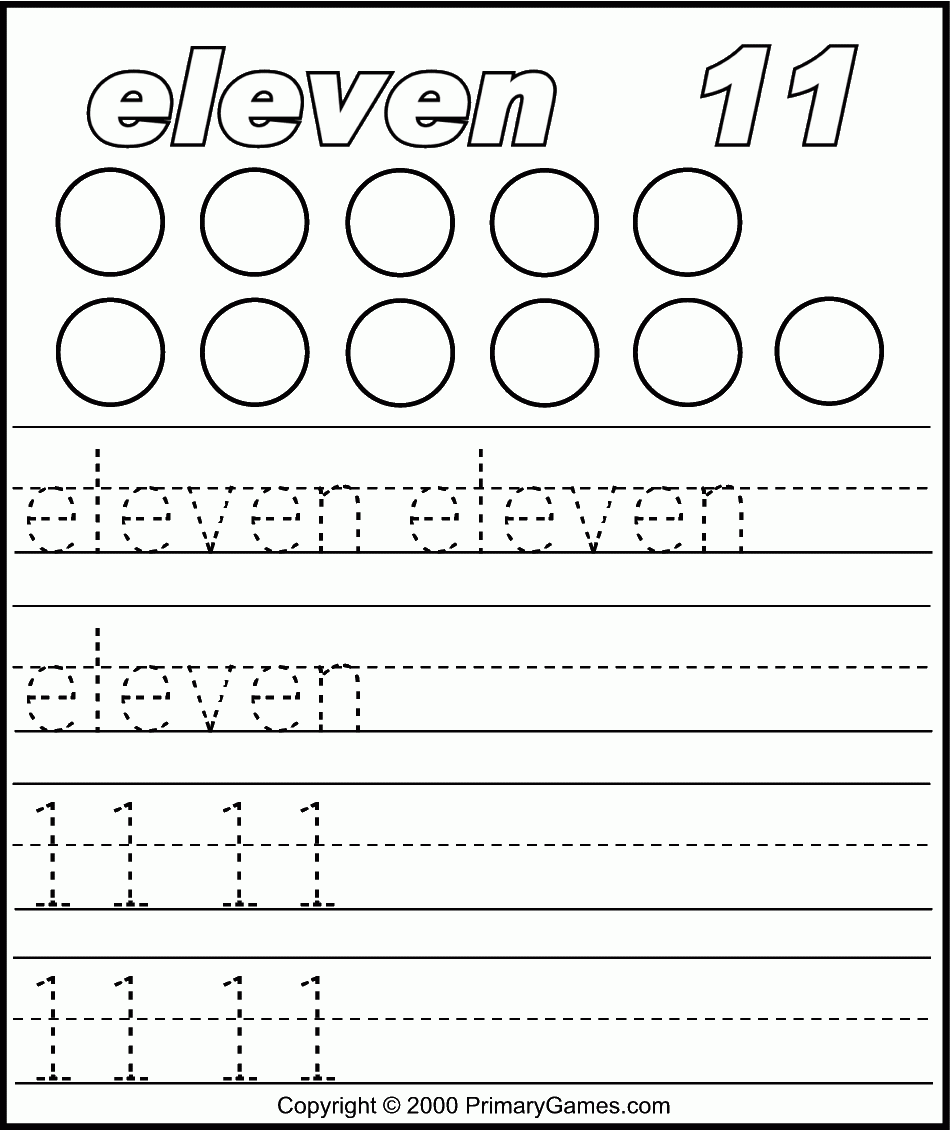 Numbers Activity Pages PrimaryGames Free Printable Worksheets
