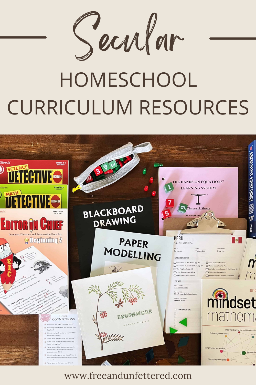 Our Secular Homeschool Curriculum Resources Free And Unfettered