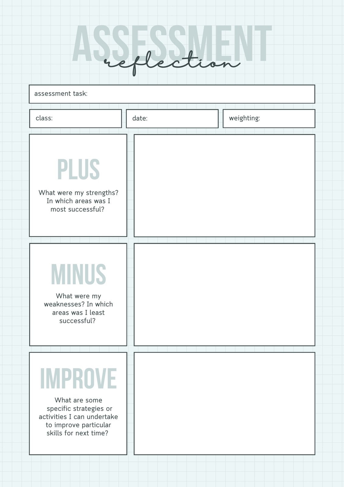 Free Printable Self Care Assessment Worksheet