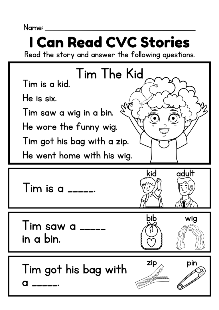 Phonics Worksheets Science Of Reading Word Work Center CVC Made By Teachers