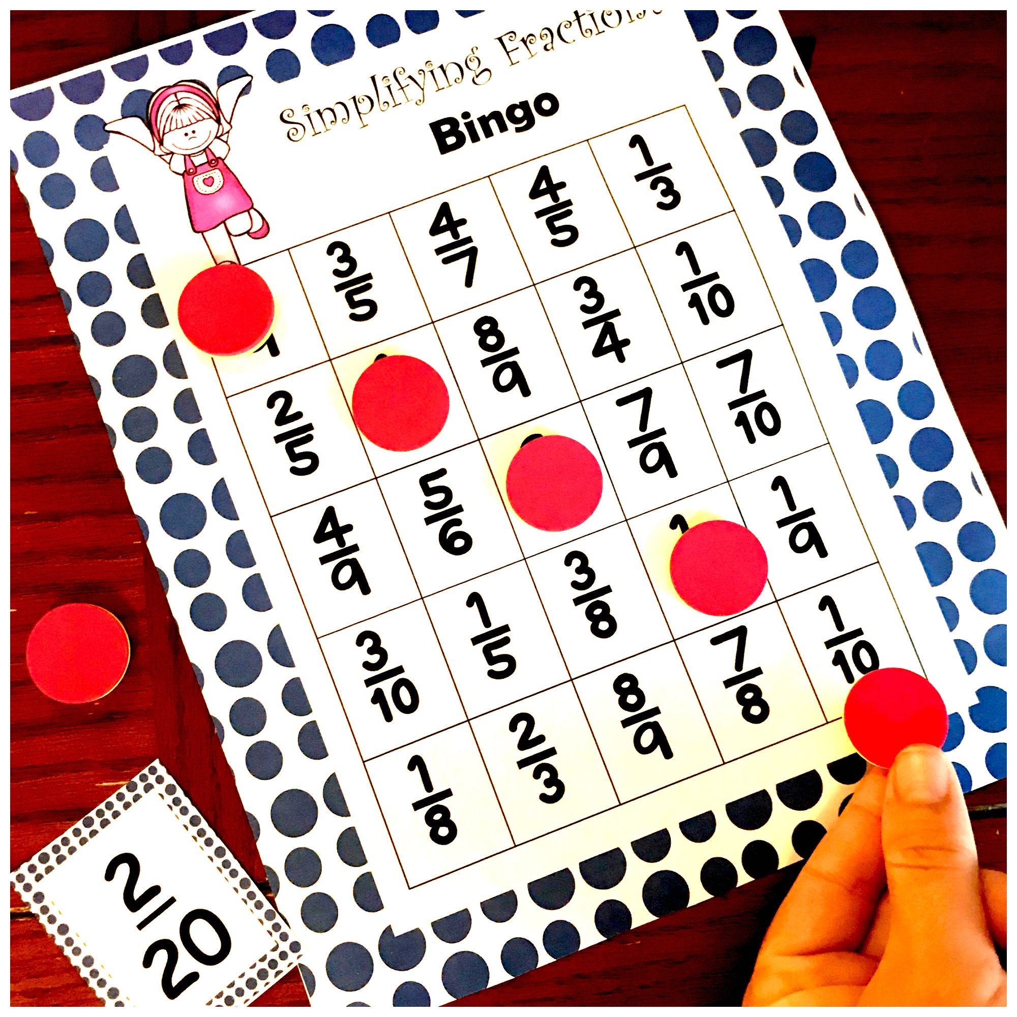 Practice Simplifying Fractions With This FREE Simplifying 