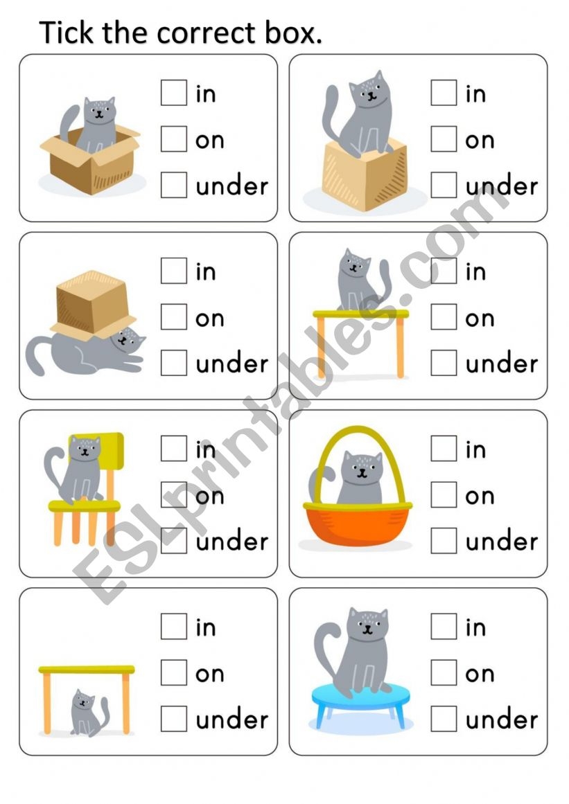 Prepositions Worksheet Free Printable Digital U0026 PDF 