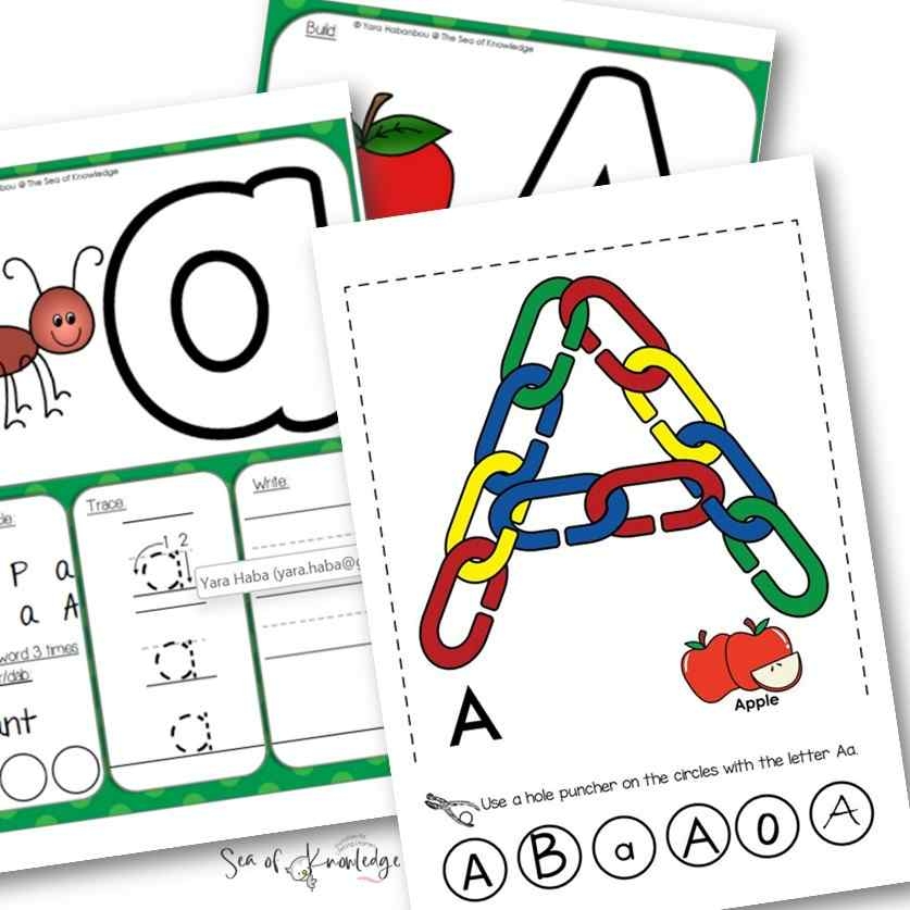 Preschool Letter A Activities And Printables Exploring The 