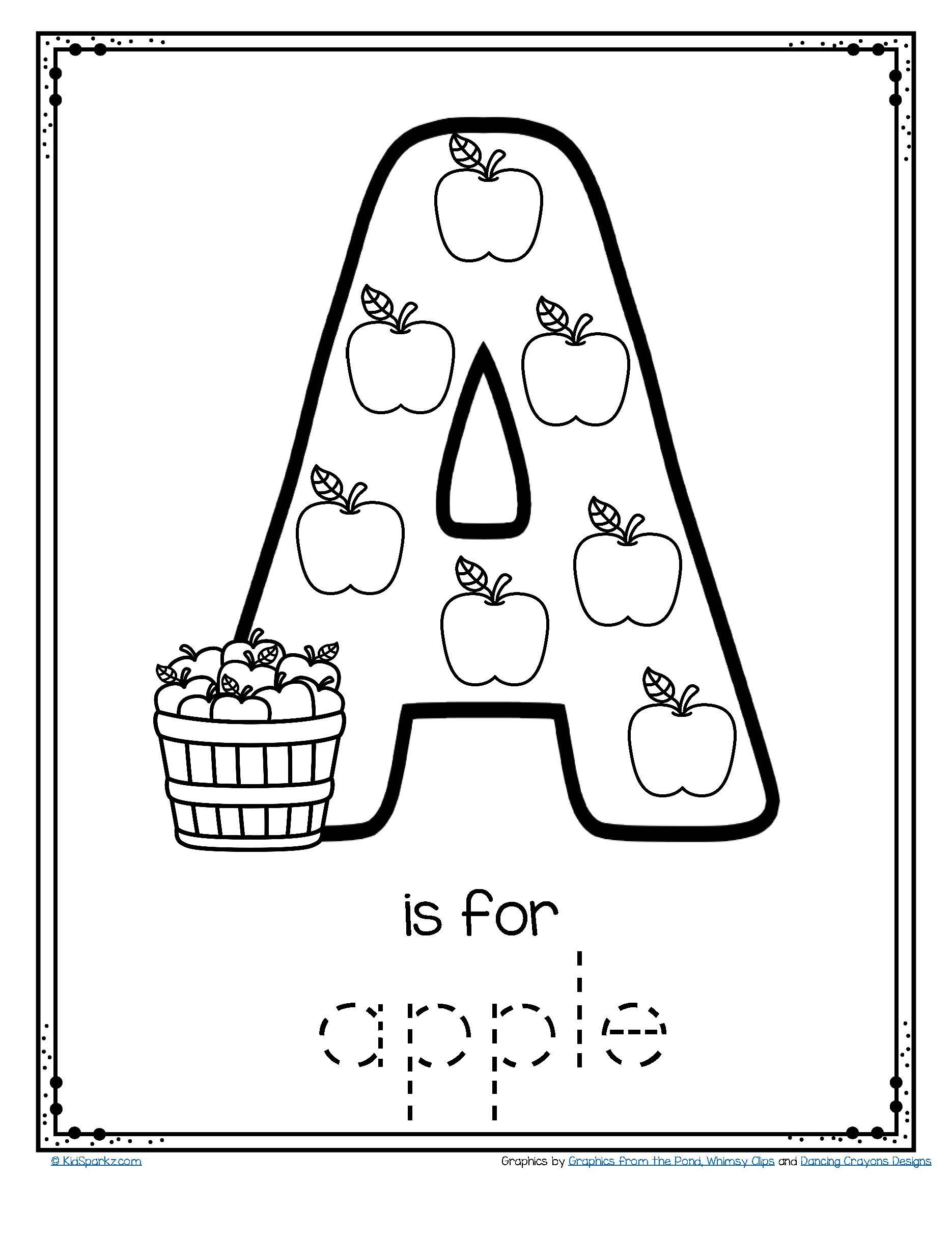 Letter A Worksheet Free Printable