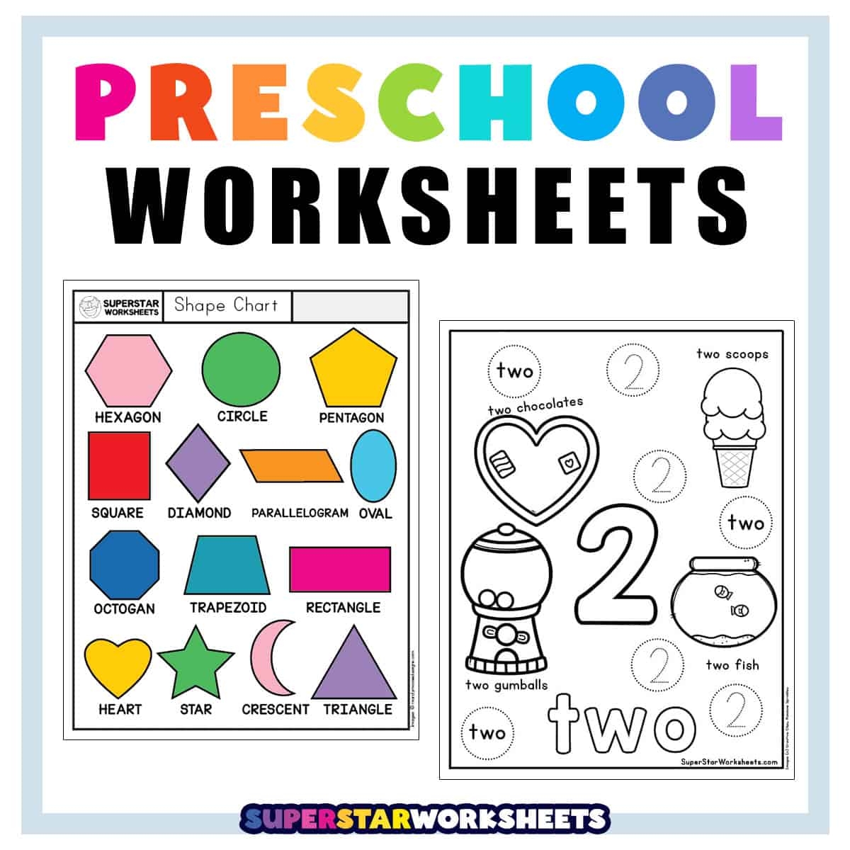 Free Homeschool Printable Worksheets