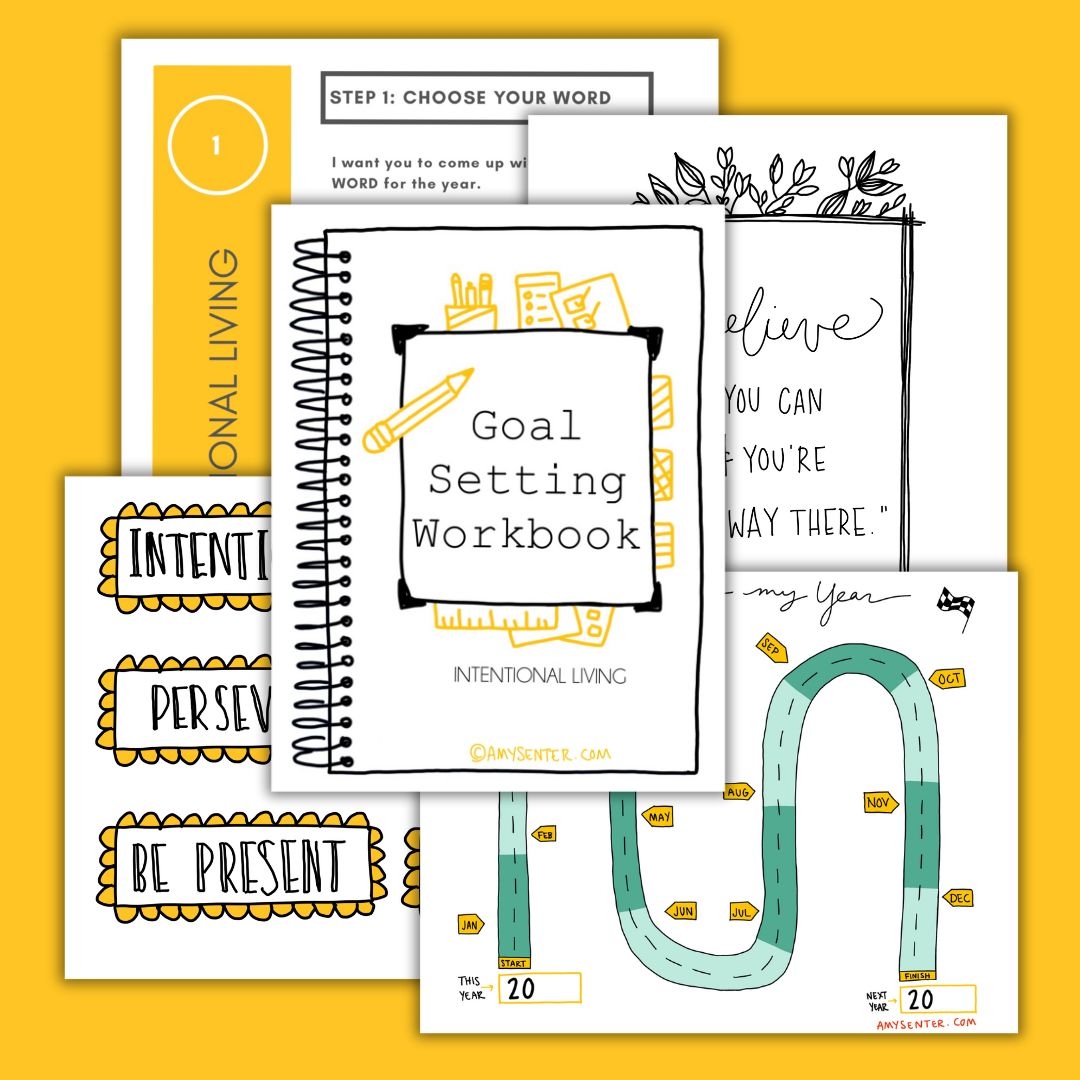 Printable Goal Setting Worksheet Pack