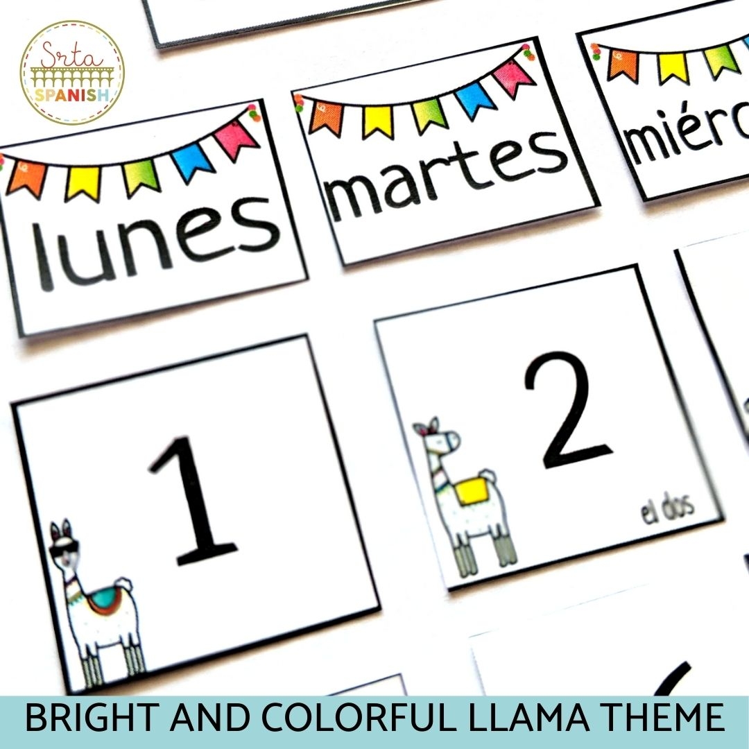 Printable Spanish Calendars En Espa ol For School Srta Spanish