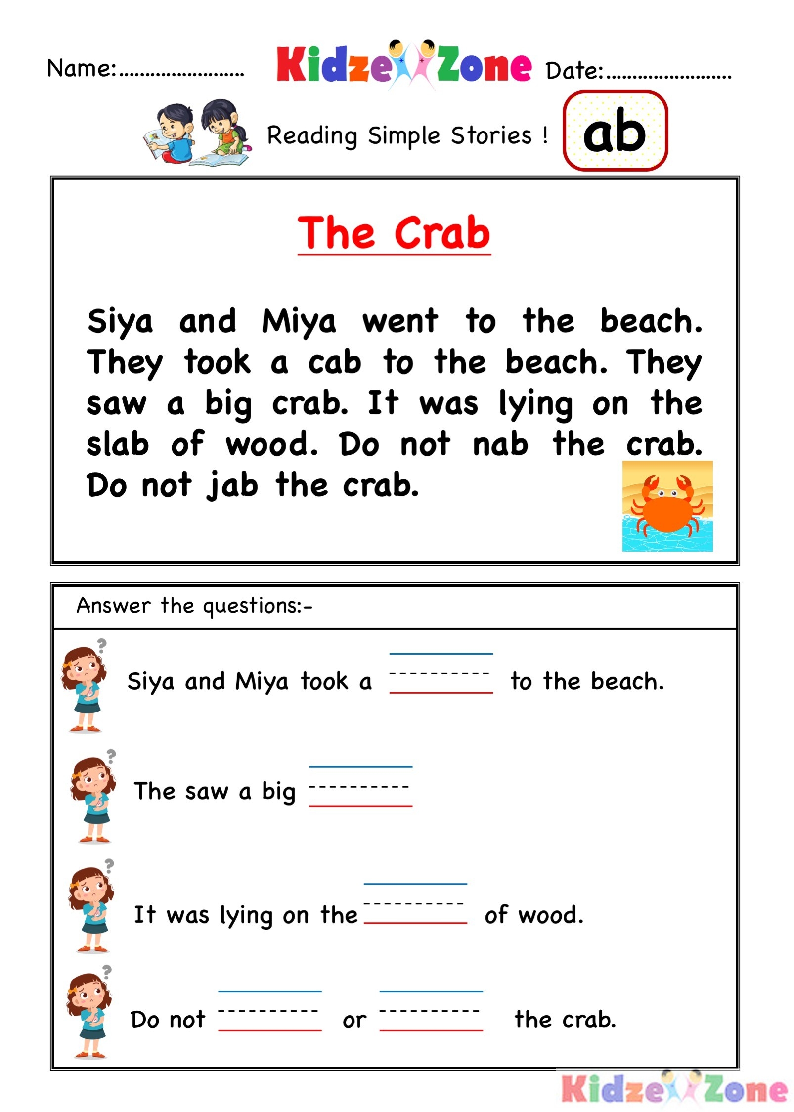 Reading And Sequencing Worksheets For Kindergarten K5 Learning Worksheets Library
