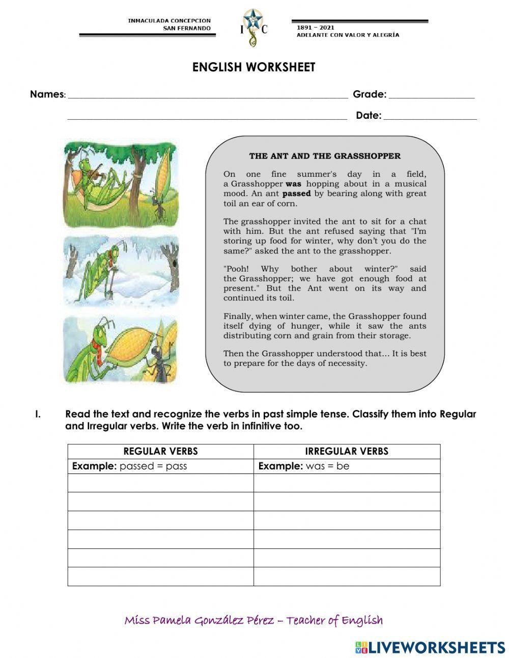 Reading Comprehension Online Exercise For 8th Grade Live 