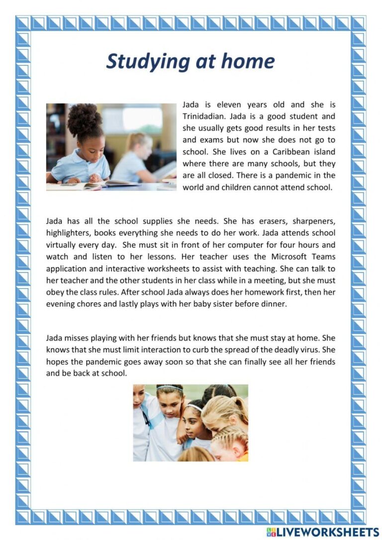 Reading Comprehension Online Exercise For Grade 5 Live Worksheets Worksheets Library