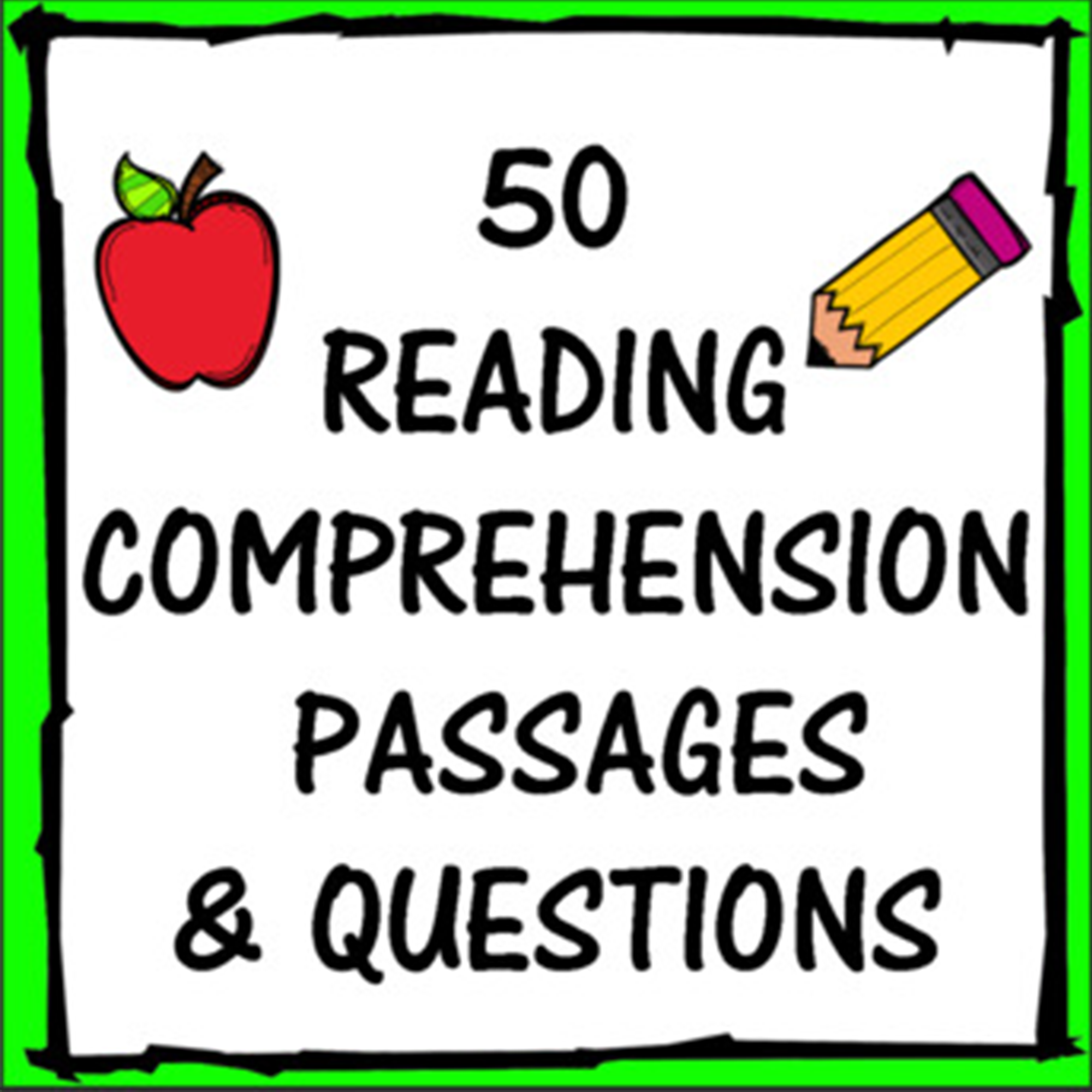 Reading Comprehension Passages Question Worksheets Made By Teachers