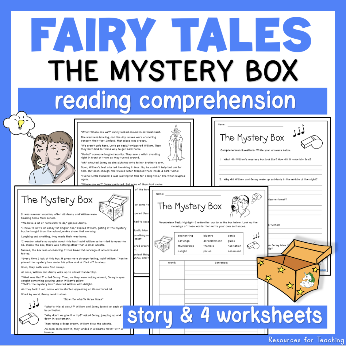 Genre Reading Comprehension Worksheets