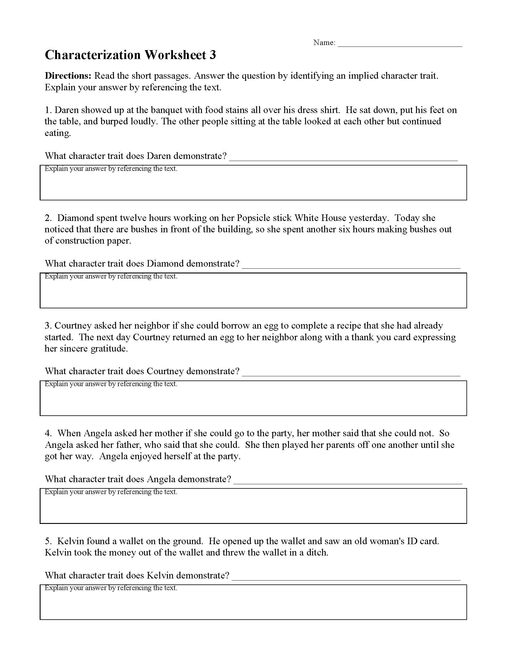 Reading Comprehension Worksheets Online Or Printable Worksheets Library