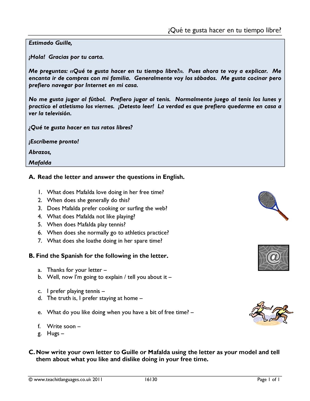 Free Reading Comprehension Ks3 Worksheets