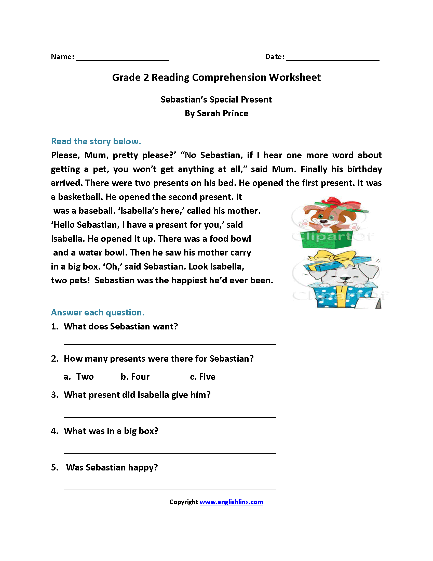 Reading Worksheets Second Grade Reading Worksheets Worksheets 