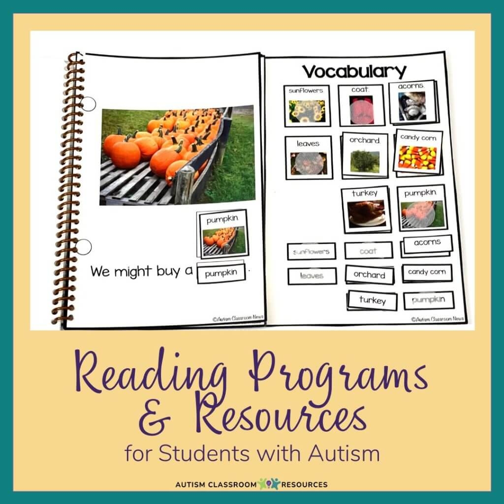 Resources U0026 Effective Reading Programs For Autism Spectrum Disorder Autism Classroom Resources