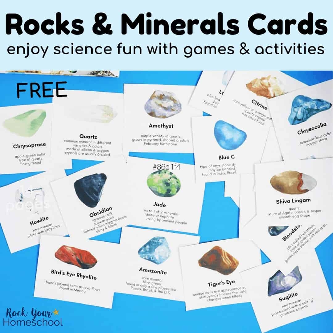 Free Printable Rocks Worksheets