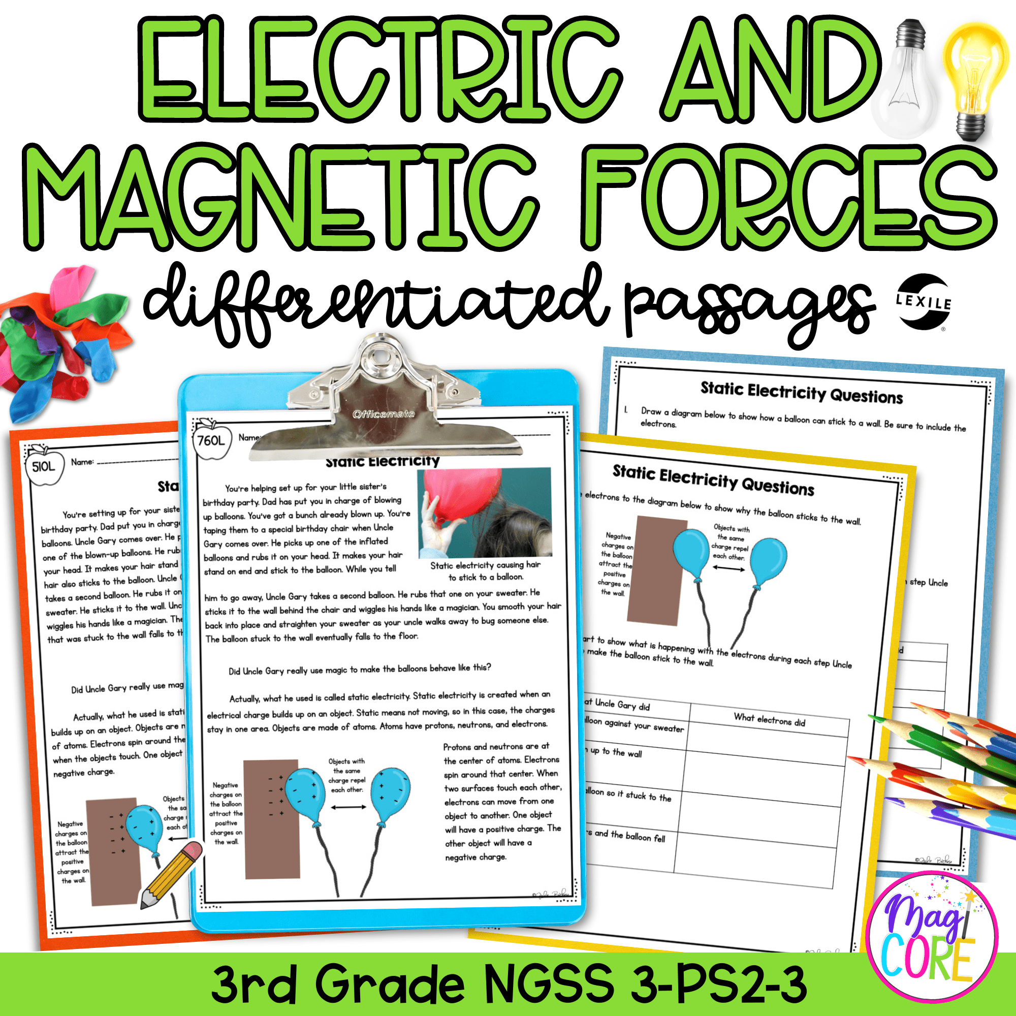 Science Differentiated Passages Electric And Magnetic Forces 