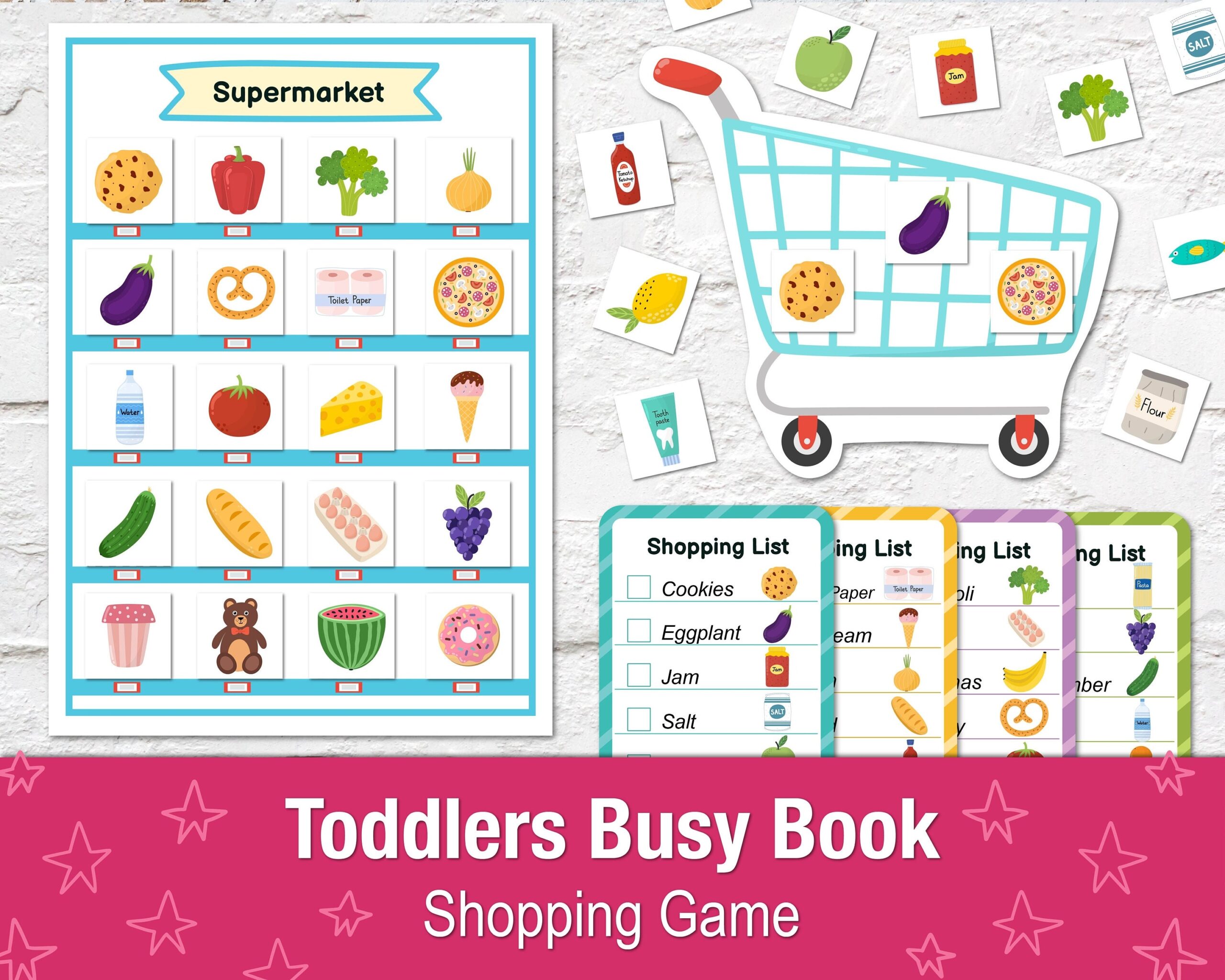 Free Printable Grocery Worksheets