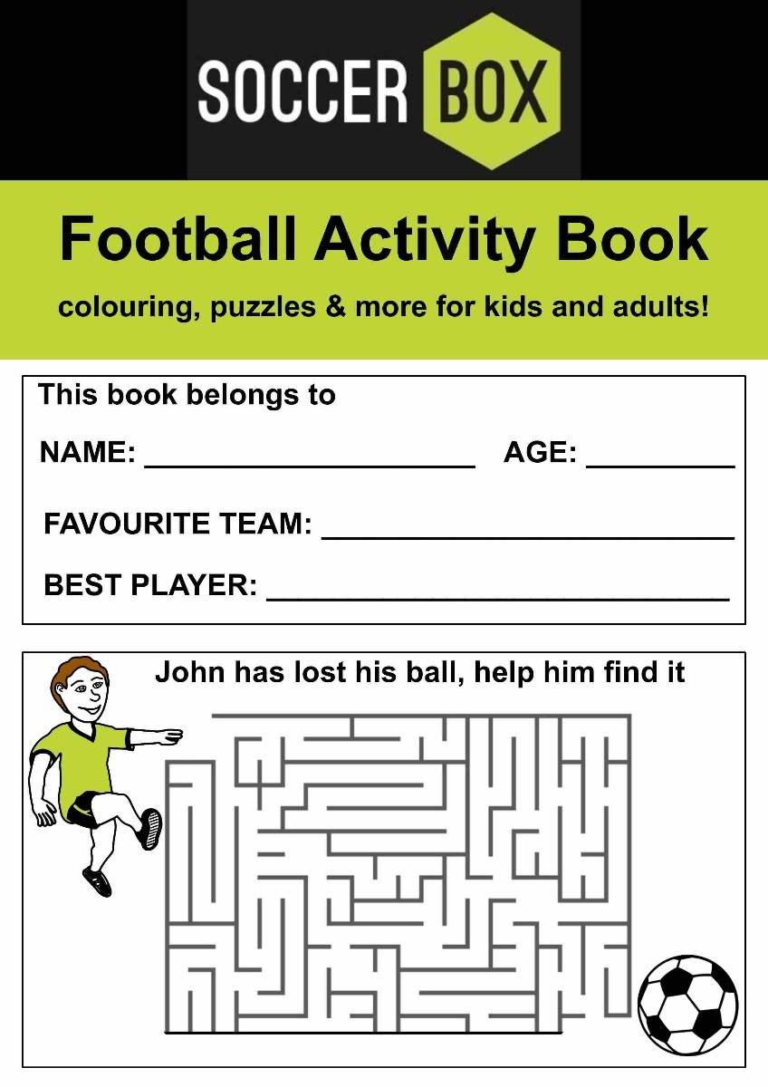 Free Printable Football Worksheets