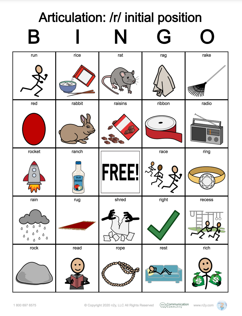 Free Printable Aphasia Worksheets