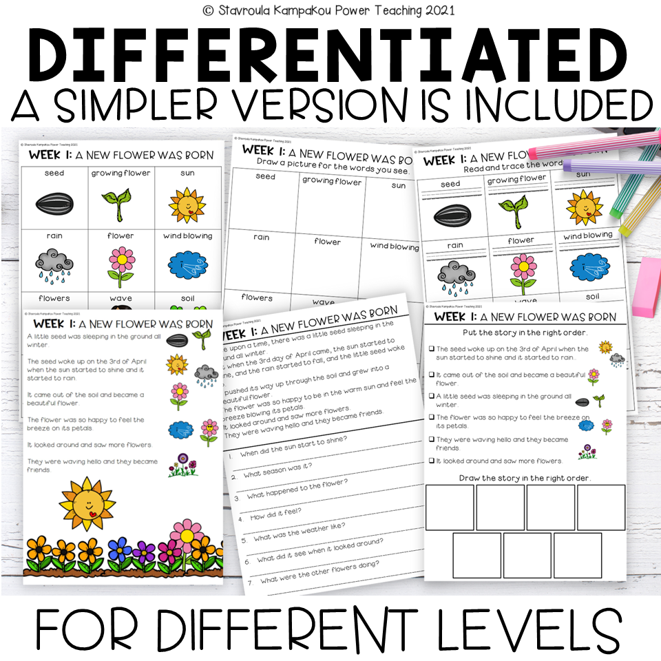 Free Special Education Reading Comprehension Worksheets