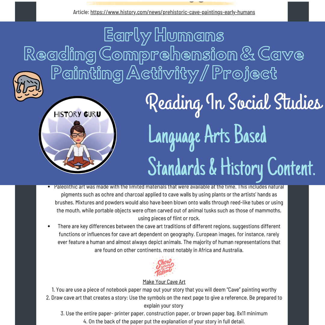 Art History Reading Comprehension Worksheets