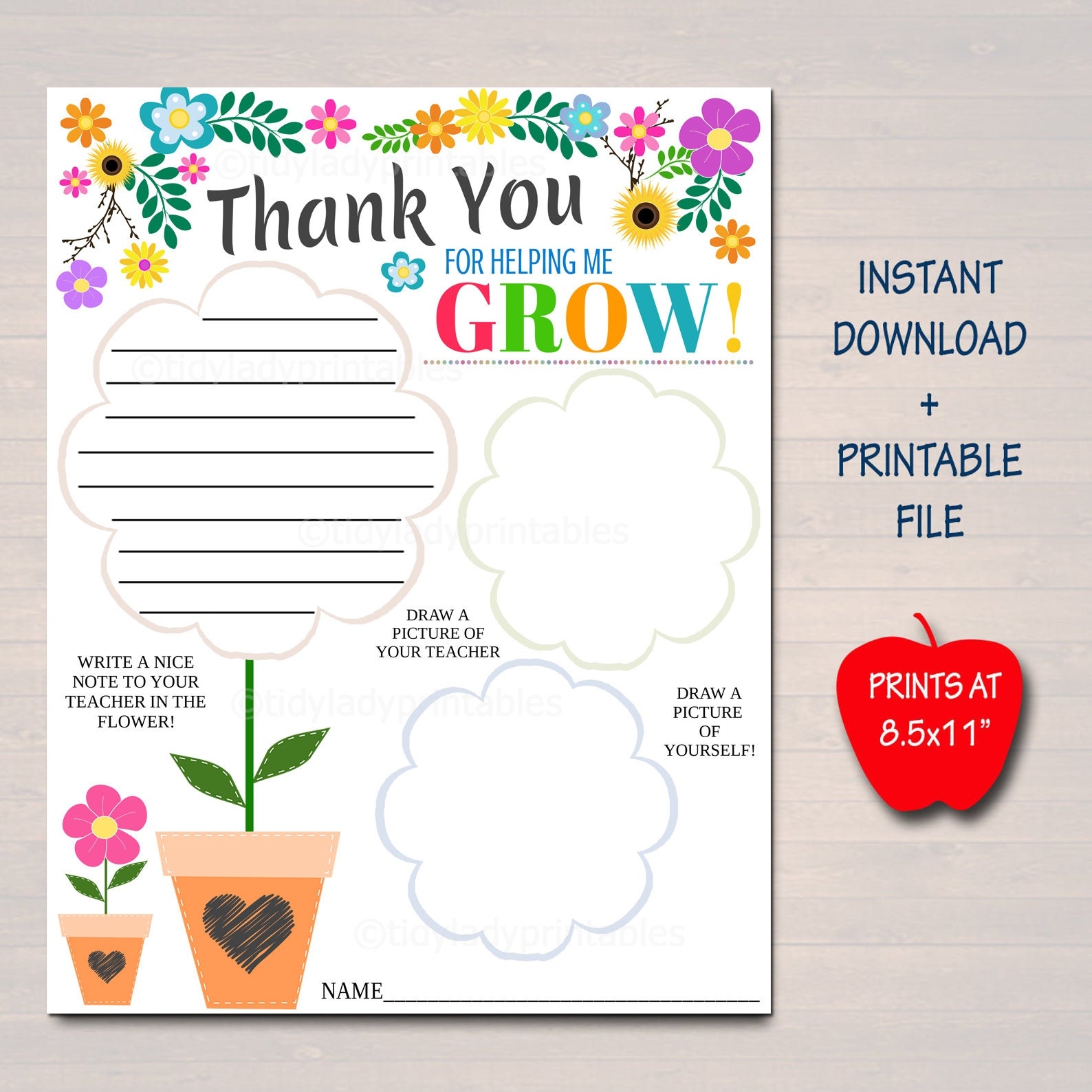 Teacher Appreciation Week Printable Classroom Teacher Survey All 