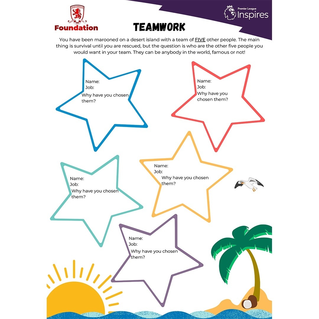 Free Printable Teamwork Worksheets