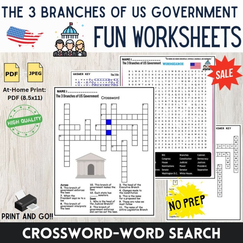 Free Printable Worksheets 3 Branches