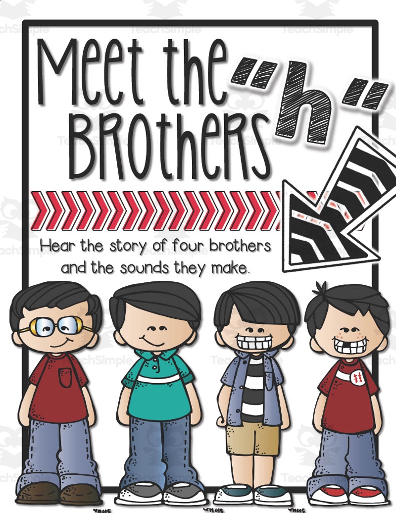The H Brothers Activity Pack By Teach Simple