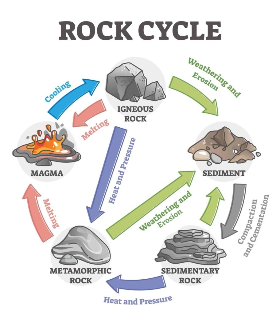 The Rock Cycle Explained Activities U0026 Worksheets The Homeschool Scientist