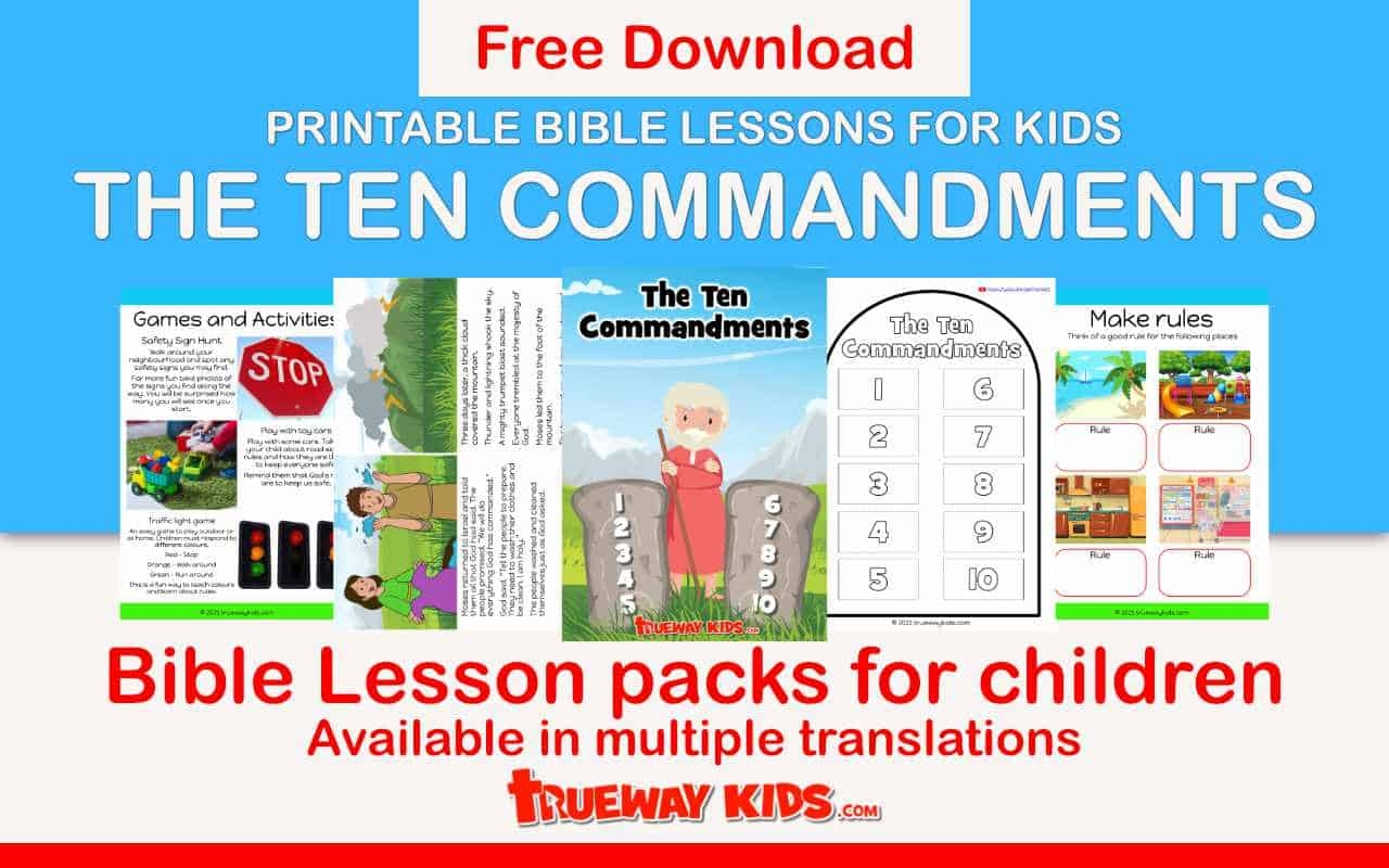 Free Printable Bible Lesson Worksheets