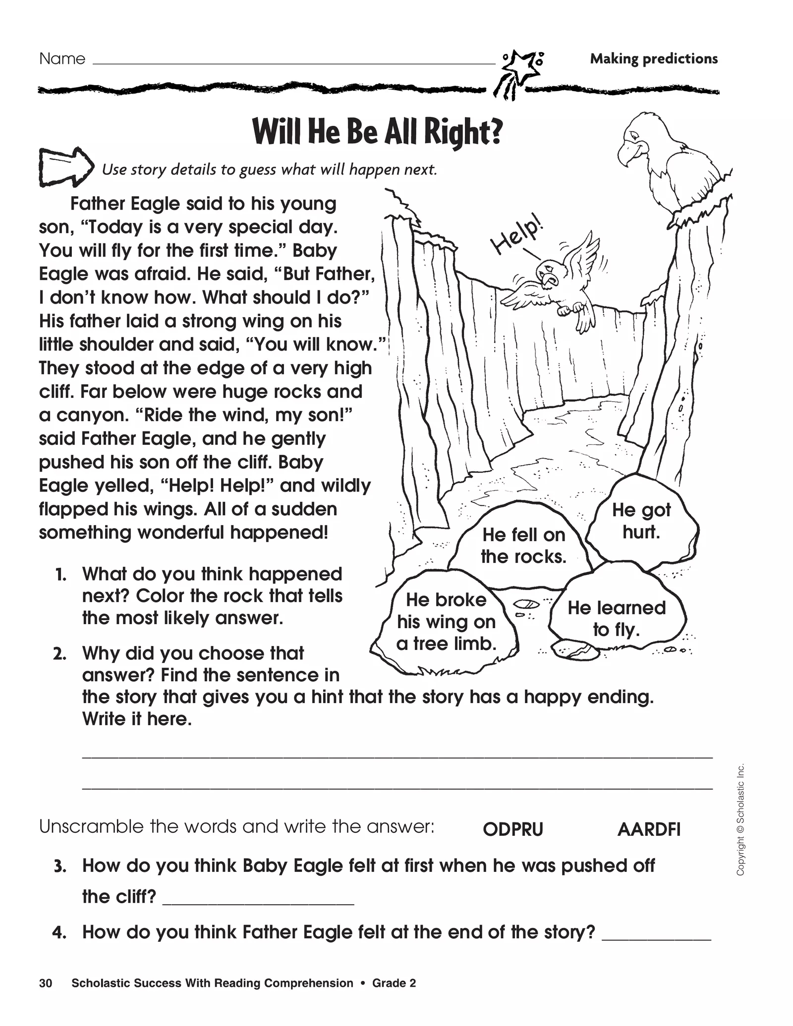 Unit 7 Reading Comprehension Interactive Worksheet Edform Worksheets Library